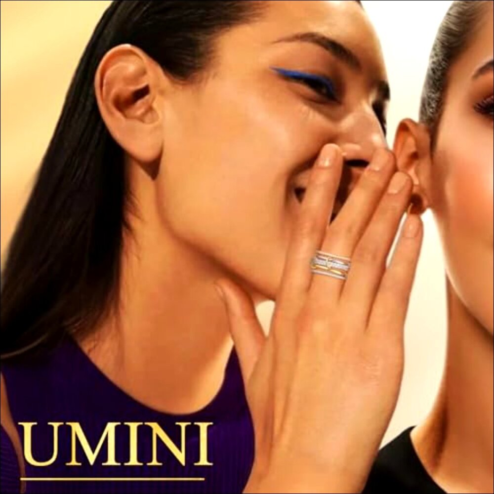 18k Gold Plated Stackable Ring Set, Size 8, Cubic… - image 2